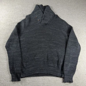 Polo Ralph Lauren Cowl Neck Knit Sweater Gray Men’s Size XL - Picture 1 of 8