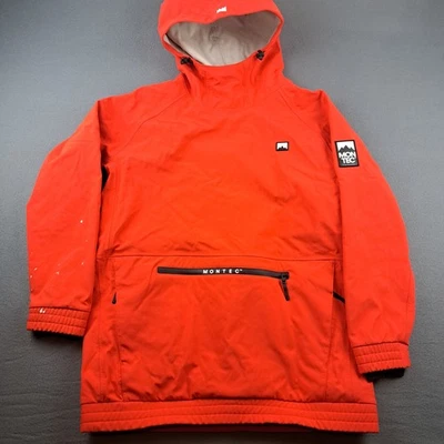 Chaqueta Pullover MONTEC Tempest Con Capucha Para Hombre XL Melocotón Forrada de Vellón Elástica Foto 1 de 4