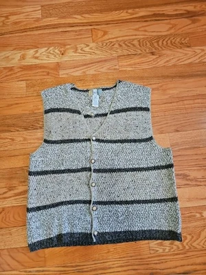 Chaleco Suéter Colección Informal City Streets Vintage Lana Talla XL/XG Nuevo Para Hombre  Foto 1 de 4