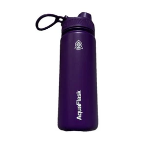 Original AQUA-FLASK Water Bottle Steel Thermo Large 40oz Black - Bild 1 von 3