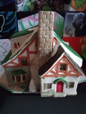 Фарфоровый домик с подсветкой 1993 LEMAX Vail Village Collection - Изображение 1 из 4