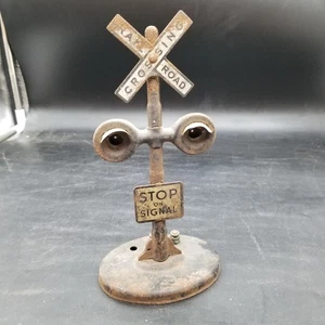 Marx Or Lionell Railroad Crossing Signal No 154 For Restoration  027 / 0 Gauge  - Picture 1 of 7