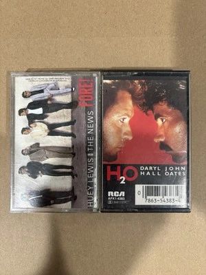 Huey Lewis and The News - Fore! (Cassette Tape, 1986 Hip To Be Square.  H2O Lot - Image 1 of 4