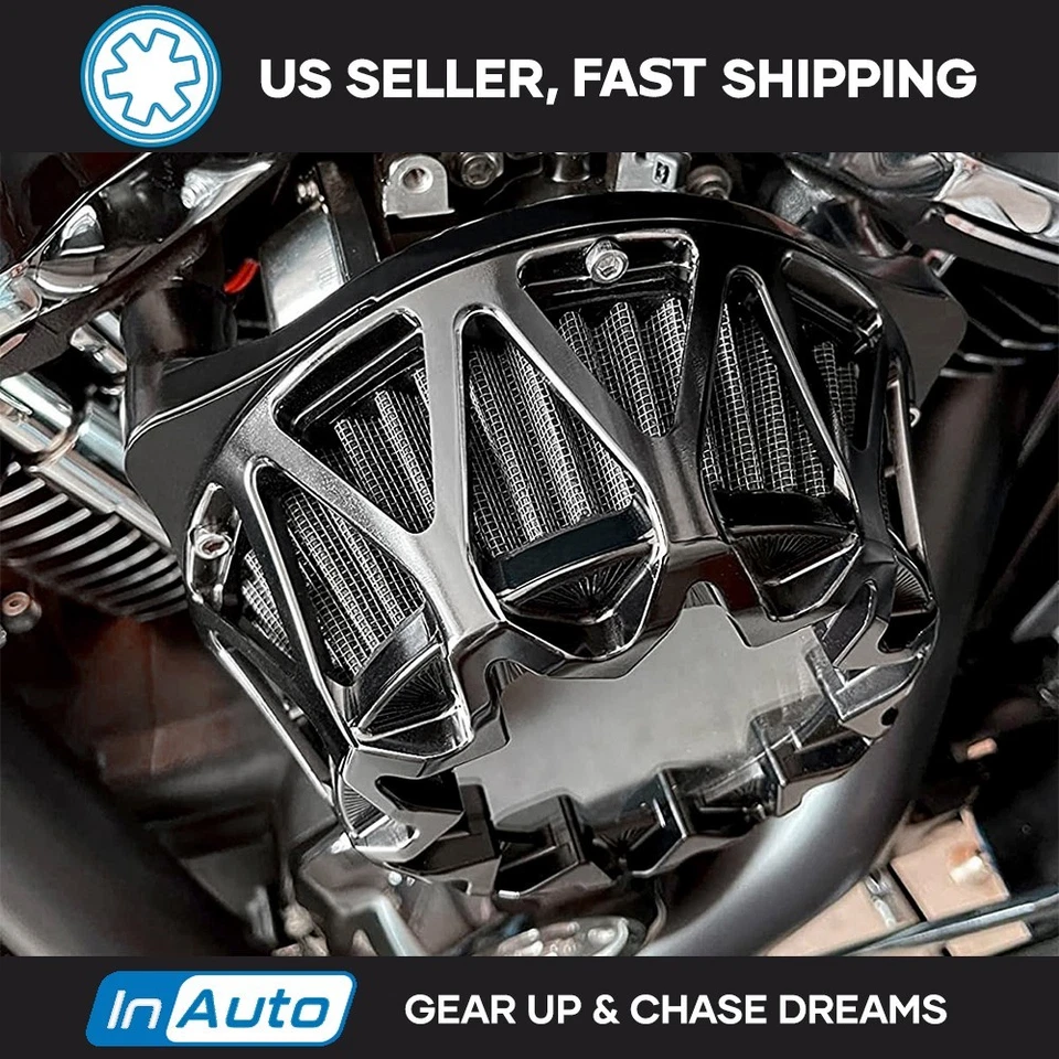 Filtros de aire para Harley Softail CVO FAT BOY TOURING STREET GLIDE ROAD GLIDE DYNA Foto 1 de 4