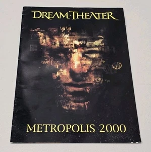 Dream Theater 2000 Metropolis World Tour Concert Program Book - Picture 1 of 5