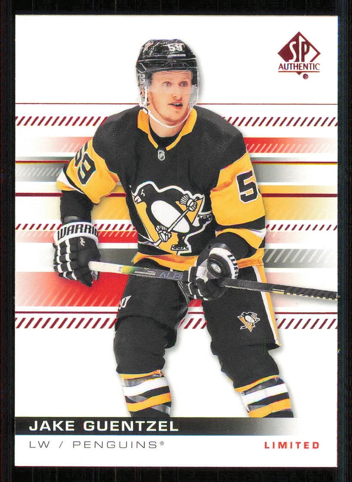 2019-20 SP Authentic Limited Red #23 Jake Guentzel - Image 1 of 2