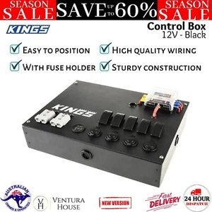 12V Control Box Camping Outdoor Electrical Switches 4WD Caravan Wiring USB CIG - Picture 1 of 12