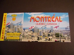 Montreal Quebec Kanada Vintage Postkartenalbum Plastichrome - Bild 1 von 7