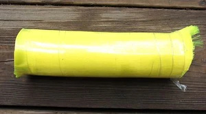 Capelli in nylon lisci 8" 0,006" ~12-16 oz ideali per esche da sartiame - tabella/giallo - Foto 1 di 2