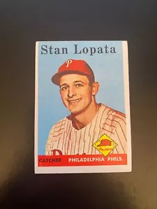 Topps béisbol #353 1958 ¡Stan Lopata! $1 ENVÍO!¡! - Imagen 1 de 2