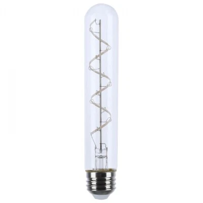 SATCO S11524 6W(40W EQ) 120V Reminiscent LED T9 E26 Gray Coil Filament CL 2700K - Image 1 of 3