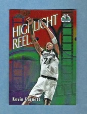 KEVIN GARNETT 2000-01 Topps Chrome Highlight Reels #HR3 Minnesota Timberwolves 1