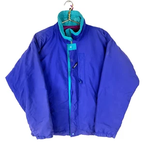 Chaqueta acolchada Patagonia vintage talla grande púrpura cremallera completa esquí nieve - Imagen 1 de 16