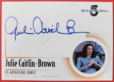 Babylon 5 Complete A11 Julie Caitlin-Brown as Guinevere Corey auto card 2002 - Image 1 of 2