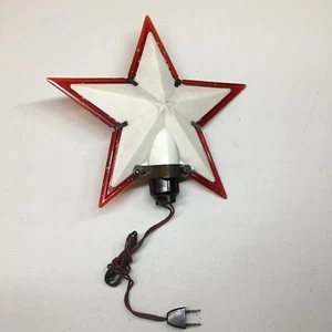 vintage christmas tree light tree topper lighted - Picture 1 of 13