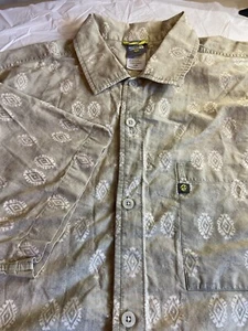 Herren The North Face Tropical Print Kurzarm Button Down Hemd - Größe L - Bild 1 von 18