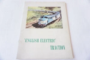 1955l English Electric Rail Traction Locomotive Publicity Railway Booklet - Picture 1 of 10