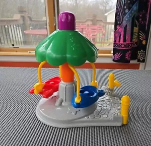 Vintage Fisher Price Little People Amusement Park Airplane Plane Carousel Ride - Picture 1 of 8