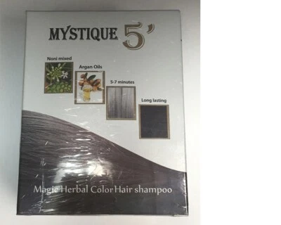 MYSTIQUE 5' Magic Herbal Color Shampoo (Medium Light Brown) - Image 1 of 2