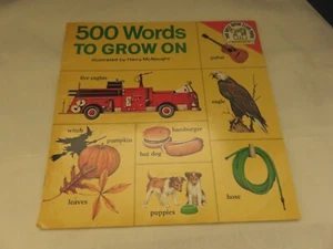 Pictureback: 500 Words to Grow On (1973, Paperback) - Picture 1 of 4