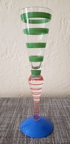 Orrefors champagneglas 27 cm - Clown av Anne Nilsson 🇸🇪 - New & Vintage Ramlösa