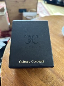 NEU UND VERPACKT Culinaric Concepts versilberte Cruet Champagner Korken Stil - Bild 1 von 5