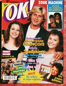 MAGAZINE OK ! 758 JEAN PIERRE FRANCOIS LES FORBANS MICHAEL J. FOX MISS OK ! 90 - Picture 1 of 5