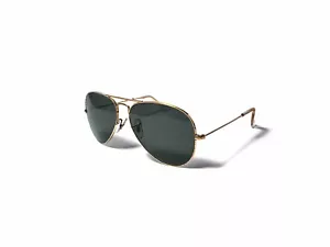 Vintage 1970s Bausch & Lomb Ray-Ban Sunglasses G-15 Hunting B&L USA 58-14 - Picture 1 of 4