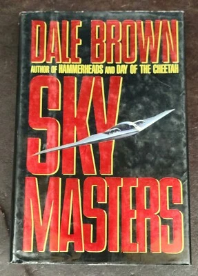 *SIGNED/INSCRIBED/1st/1st* Sky Masters, Dale Brown, 1991, HC/VG- — 第 1/4 张图片