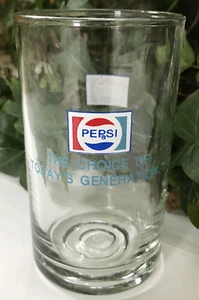 RARE Pepsi Cola 10 oz glass The Choice of Today's Generation Arabic English Logo - Picture 1 of 5