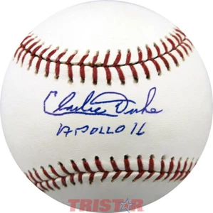 Charles Duke Signed Autographed ML Baseball Inscribed Apollo 16 PSA - Astronaut - Picture 1 of 4