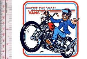 Parche Promocional Fuera de la Pared Furgonetas Motociclista Monopatín SIN TARIFA - Imagen 1 de 1