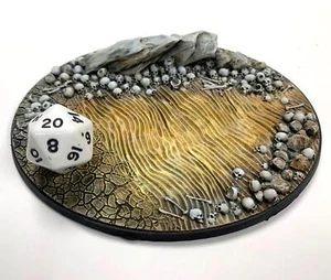 Wargaming Bases - Skull Sand - 120x92mm - Warhammer and other TTRPG games - Picture 1 of 2