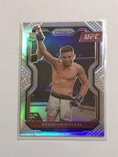 2021 UFC Prizm Brandon Royval RC Silver Prizm Parallel Rookie Card #68