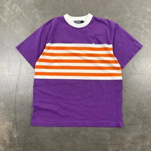 Camisa Polo Ralph Lauren Vintage Años 80 Rayas Bloque de Color Talla L - Imagen 1 de 7