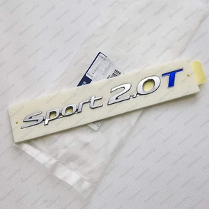 86316 C1000 Genuine "SPORT 2.0T" Trunk Emblem For 2015 Hyundai Sonata  - Picture 1 of 1