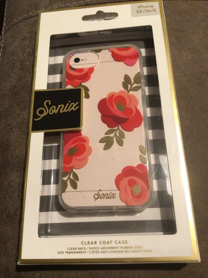 Sonix Clear Coat Protective Case Cover for Apple iPhone 5 5S SE - Rosalie Roses — 第 1/4 张图片