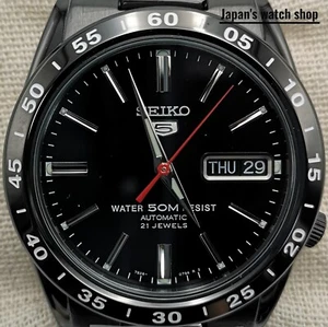 SEIKO SEIKO5 SNKE03K1 Black Automatic Men's Watch New in Box - Picture 1 of 24