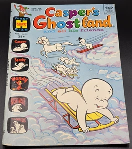Casper's Ghost Land Volume 1 #53 March 1970 Comic Book Harvey Comics Cartoon - Picture 1 of 5