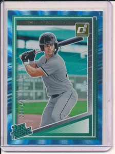 Donruss Braden Montgomery Rated Prospect Carolina 2025 refractor láser azul/249 - Imagen 1 de 1