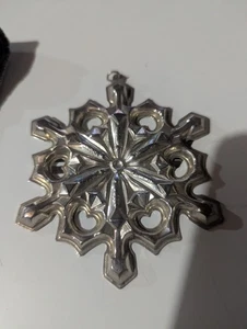 1979 Sterling Silber Gorham Schneeflocke Ornament - Bild 1 von 4