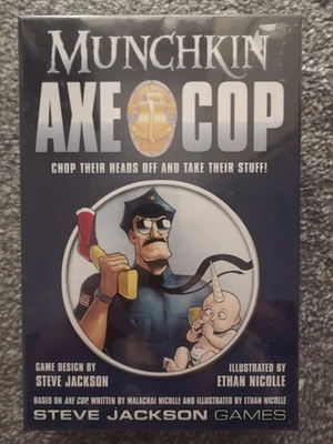 Munchkin Axe Cop Board Game Sealed New - Image 1 of 2