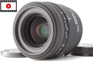 [MINT w/ Cap] Sigma 50mm f/2.8 DG EX MACRO AF Lens For Canon EF Mount From JAPAN - Picture 1 of 24