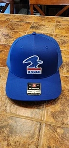 Gorra hecha a medida USPS Snapback azul real/azul real... logotipo vintage - Imagen 1 de 4