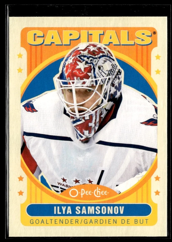 2021-22 O-Pee-Chee Hockey #235 Ilya Samsonov - Image 1 of 2