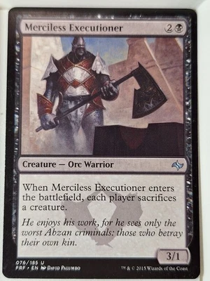 Merciless Executioner - Fate Reforged - Magic the Gathering MTG Nice! - Image 1 of 3