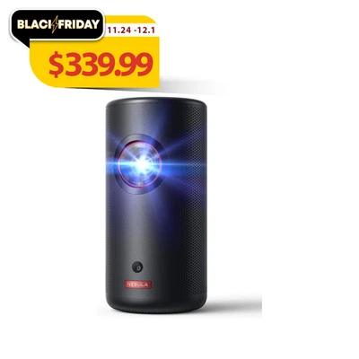 NEBULA Anker Capsule 3 Laser Smart Projector 1080P Portable for Home/Outdoor - Image 1 of 4