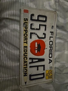 Placa de Educación de Apoyo Florida 2008 952 AFD - Imagen 1 de 3