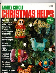 Vintage - Family Circle Magazine - Christmas Helps - 1974 - Picture 1 of 4