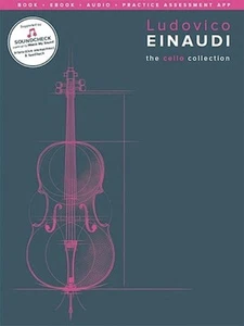 Ludovico Einaudi Cello Collection Score & Part with Piano Sheet Music Book Audio - Picture 1 of 1